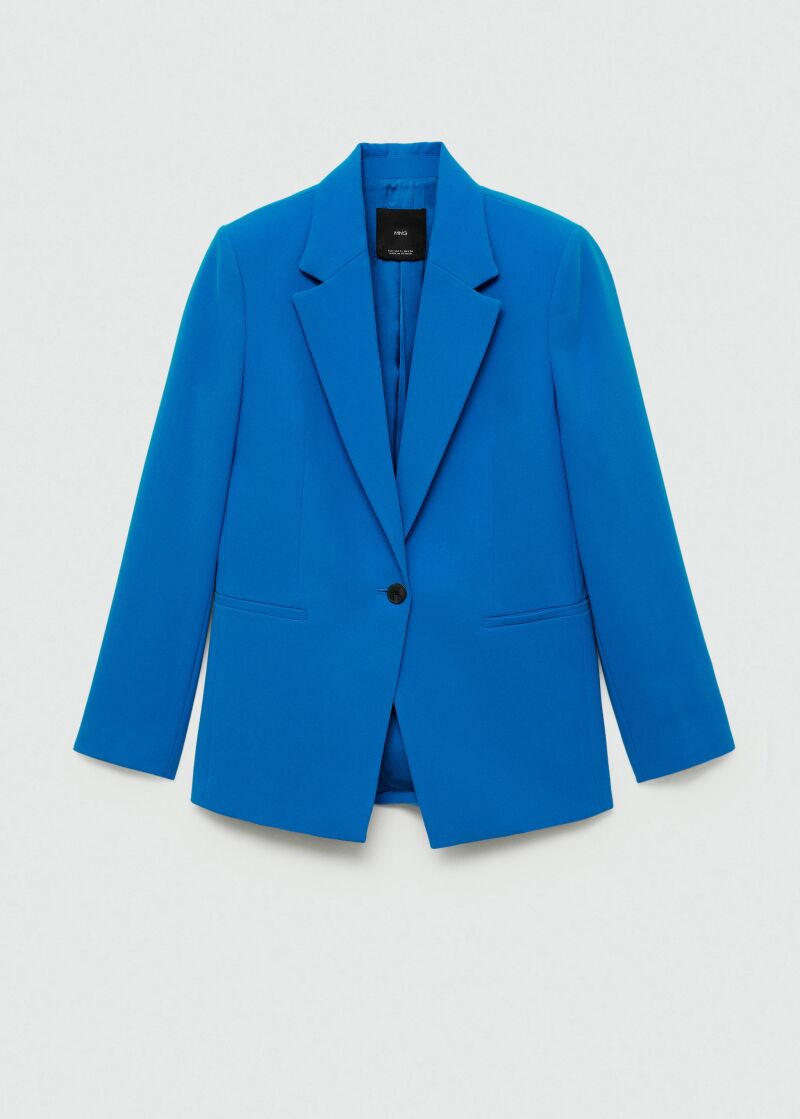 Blazer en azul.