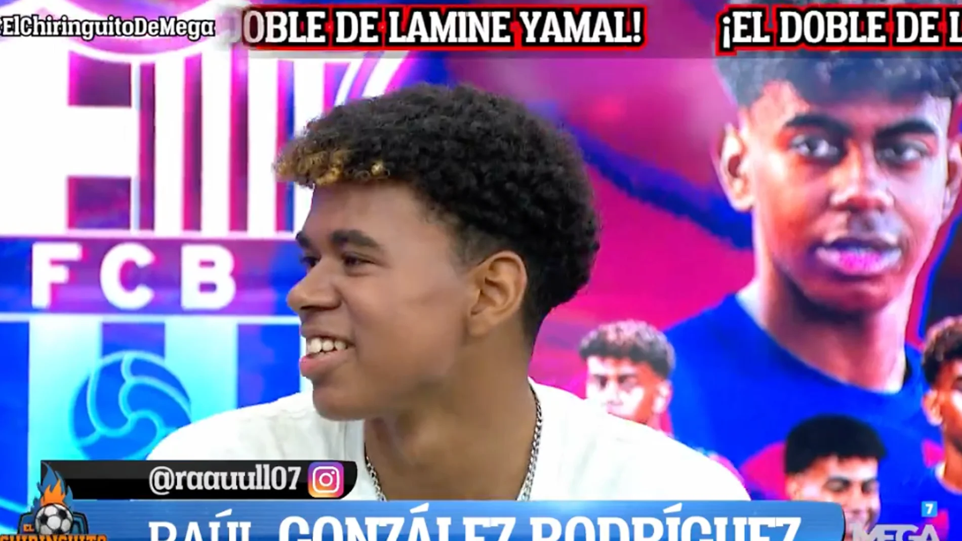La imagen viral de Raúl González, el doble de Lamine Yamal: "Lo llevo encantado..."