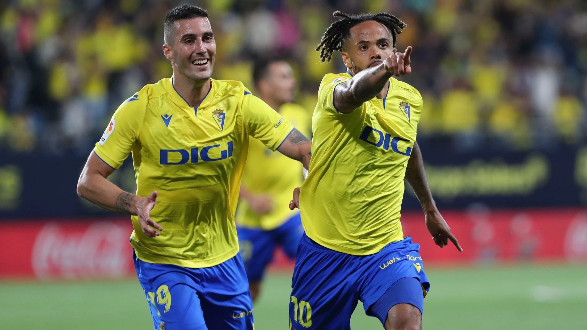 Sergi Guardiola con el Cádiz