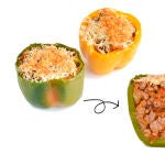 Pimientos rellenos, receta fácil y rápida