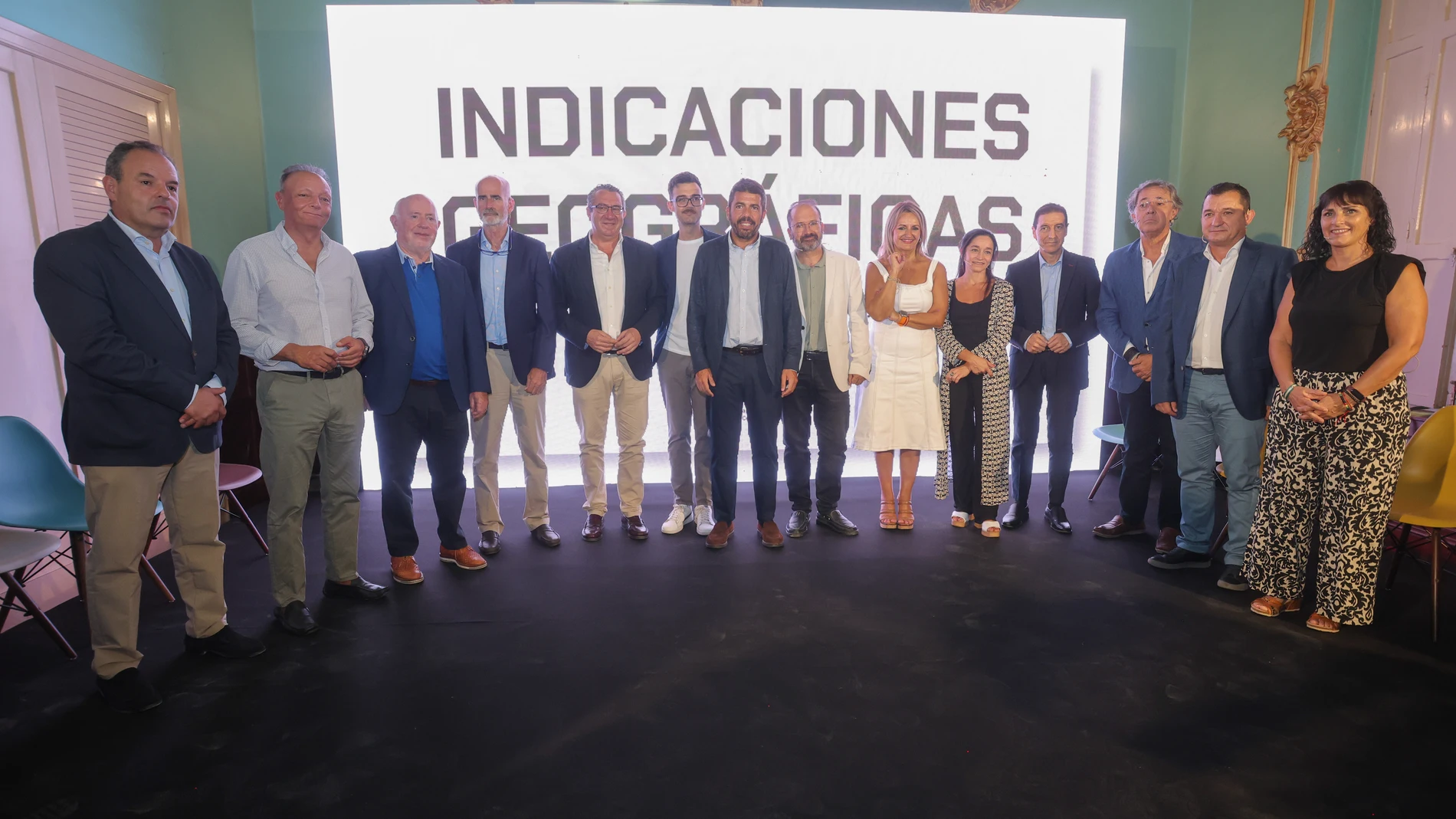 Acto de presentación hoy en Novelda (Alicante) del servicio de Indicaciones Geográficas de la industria y artesanía de la Comunidad Valenciana