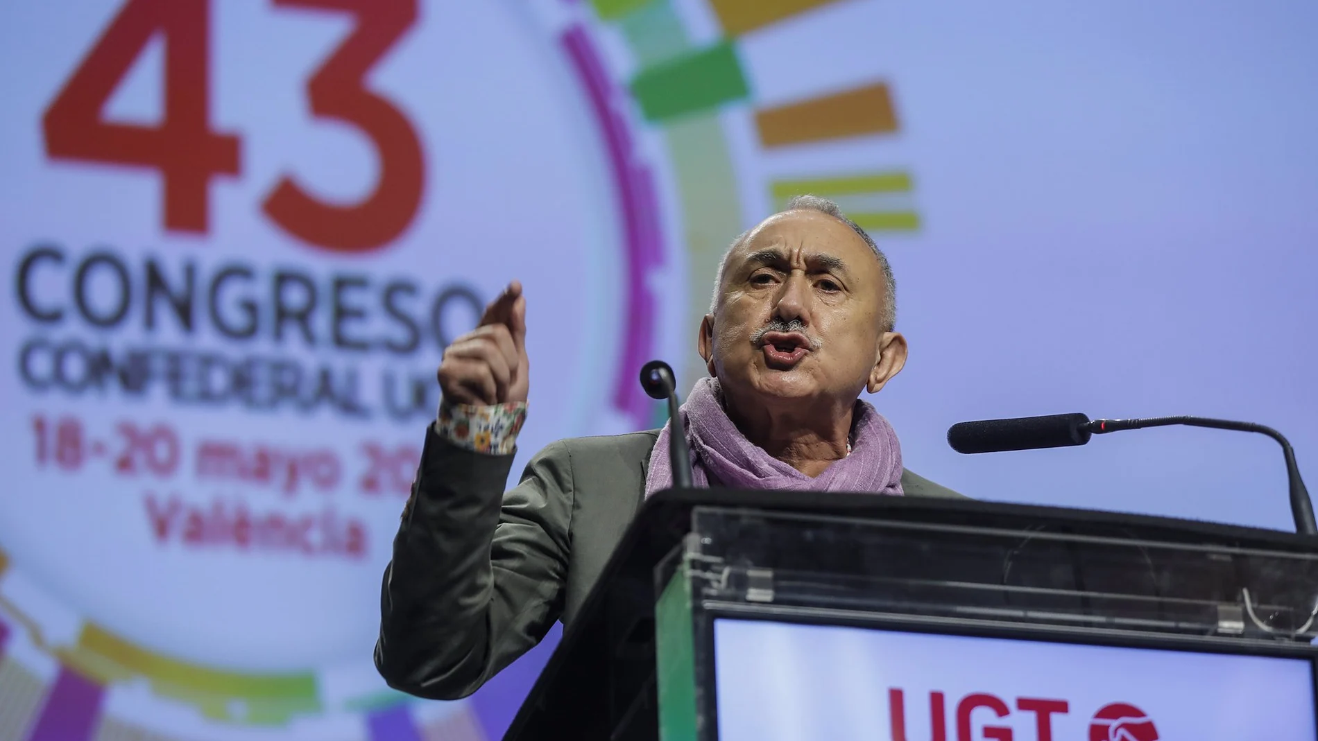 Economía.- Pepe Álvarez se presentará a la reelección como secretario general de UGT para un tercer y último mandato