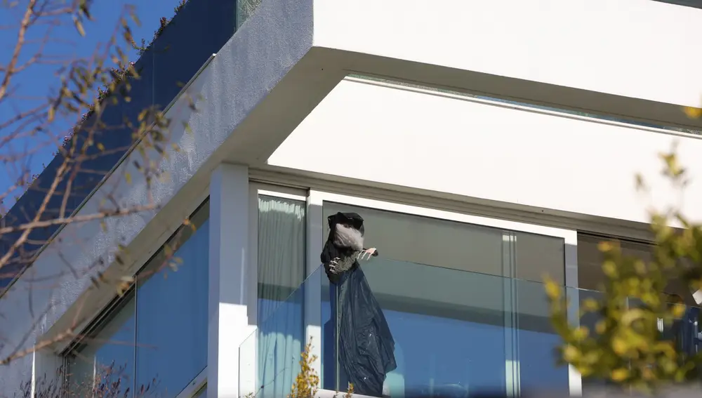 Imagen de la fachada de la casa de Shakira y Piqué en Barcelona