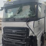 Sucesos.- Arrestada una camionera por provocar presuntamente un accidente y darse a la fuga en Las Torres (Murcia)