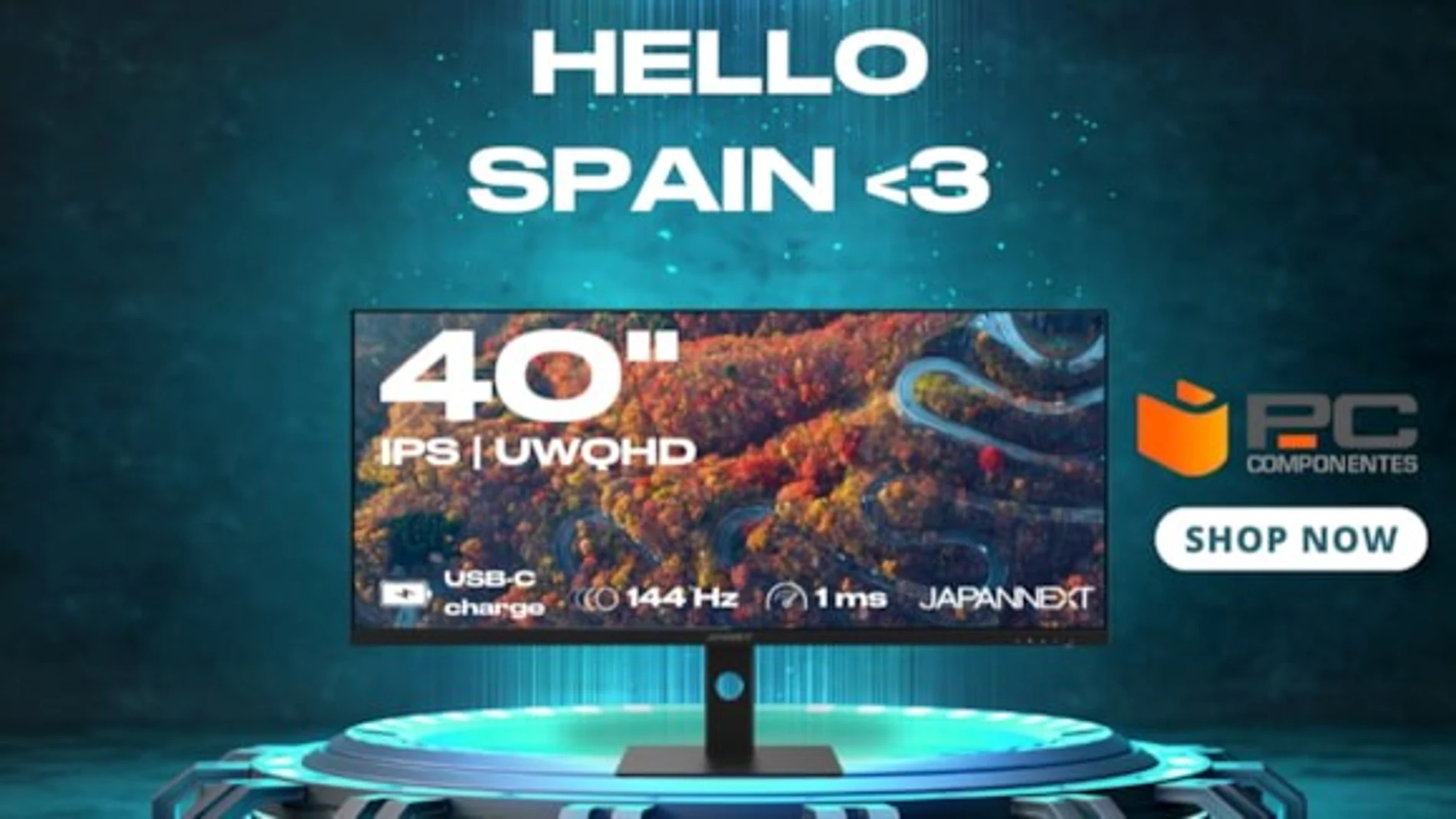 Uno de los líderes japoneses en la fabricación de pantallas de ordenador, se enorgullece de anunciar la apertura oficial de su cuenta en PC Componentes España