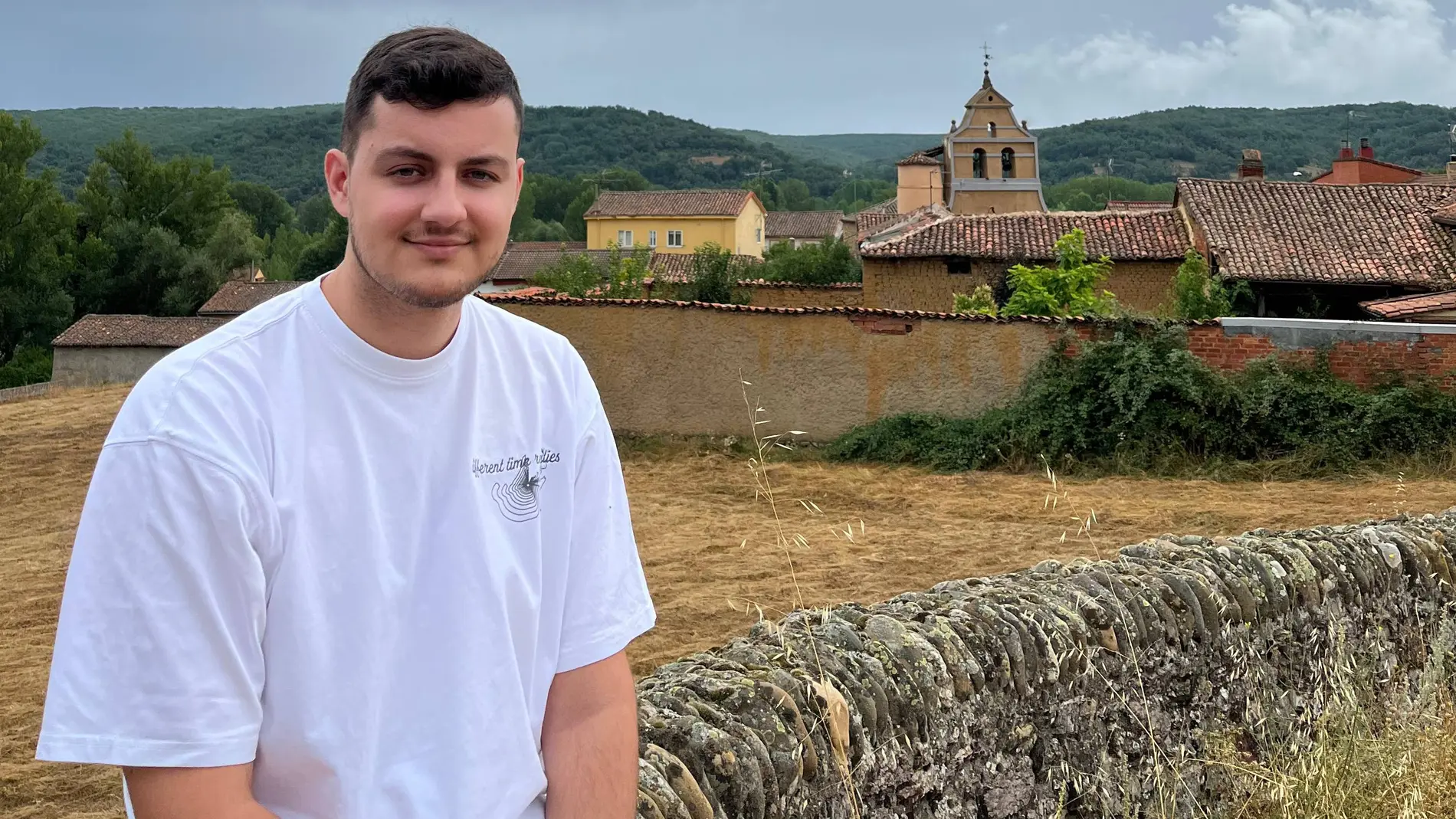 El estudiante Julián Silván Caballero, autor de este proyecto