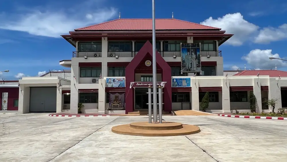 La prisión de Surat Thani