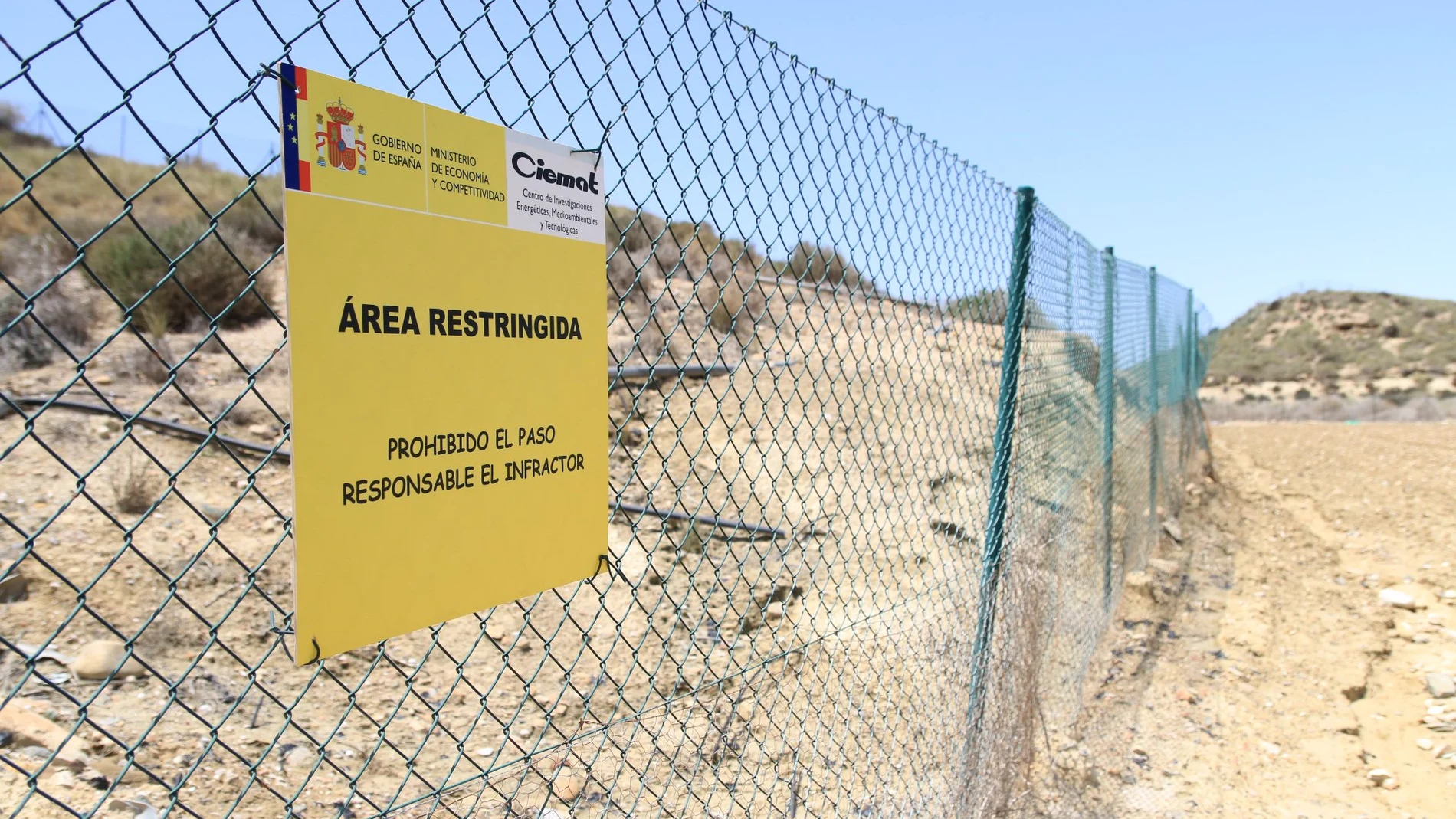 La AN admitió el recurso para instar al Gobierno a limpiar la tierra contaminada de Palomares (Almería)