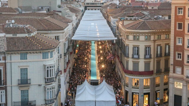  La pasarela, con 300 metros de longitud, destaca por ser la más larga de Europa
