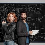 Annika Ernst y Tom Beck en la serie "Einstein"