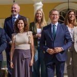Foto de familia Feijoo y lideres autonomicos del Partido Popular. David Jar