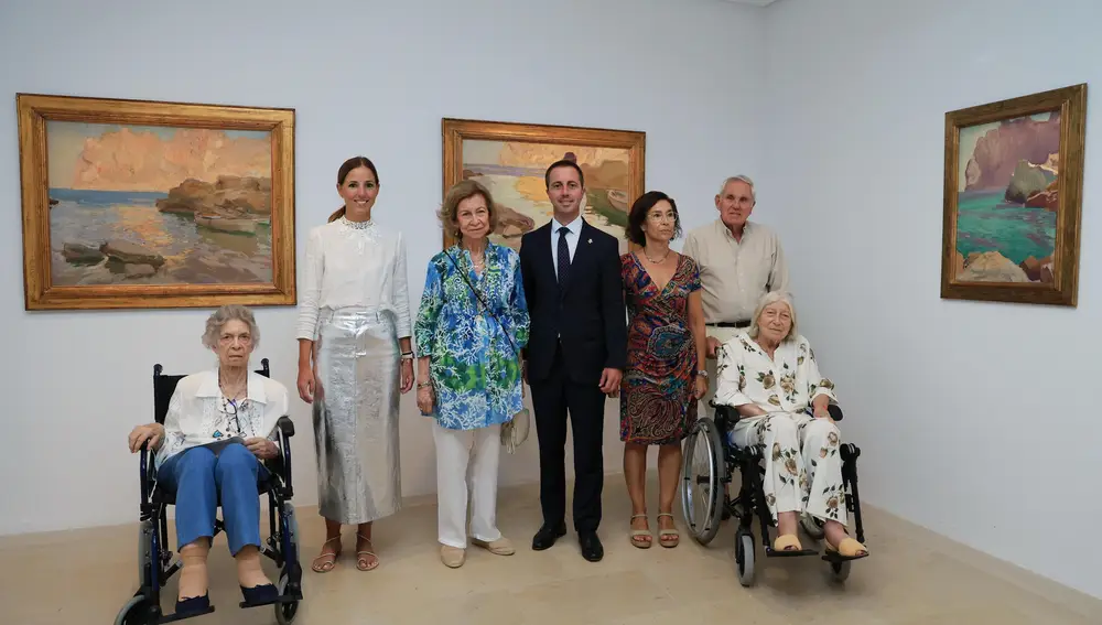 La Reina Sofía visita el Museo de Mallorca