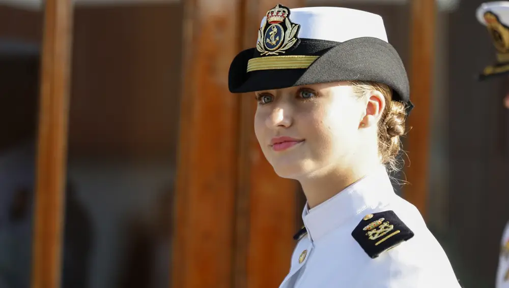 La princesa Leonor en Marín