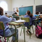 Alumnado en clase