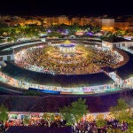 Imagen aérea de la Feria de Albacete