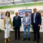 El presidente de la Diputación de Salamanca, Javier Iglesias, presenta el proyecto Co-Habitat para la reforma del Recinto Ferial de la Diputación.