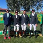 El equipo español que participa en el Masters de Spruce Meadows