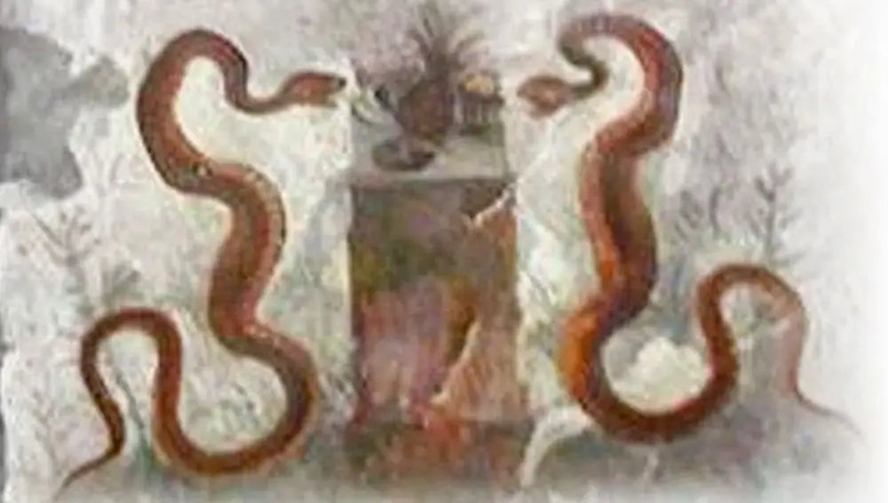 Fresco de Pompeya que muestra una piña