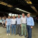 Barrachina hoy durante el almuerzo anual de la Cooperativa Agrícola Sant Bernat de Carlet