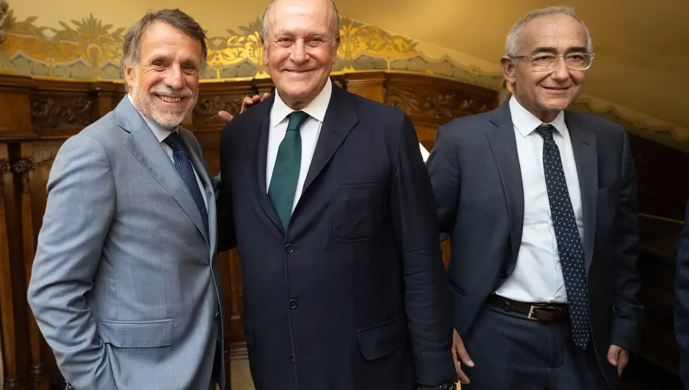 José Creuheras, Enrique Lacalle y Patrici Tixis