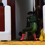 Talavante sufre varias fracturas maxilares tras ser cogido por el toro que indultó