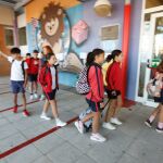 Vuelta al cole en Madrid. Colegio Daoiz y Velarde de Alcobendas. © Jesús G. Feria.