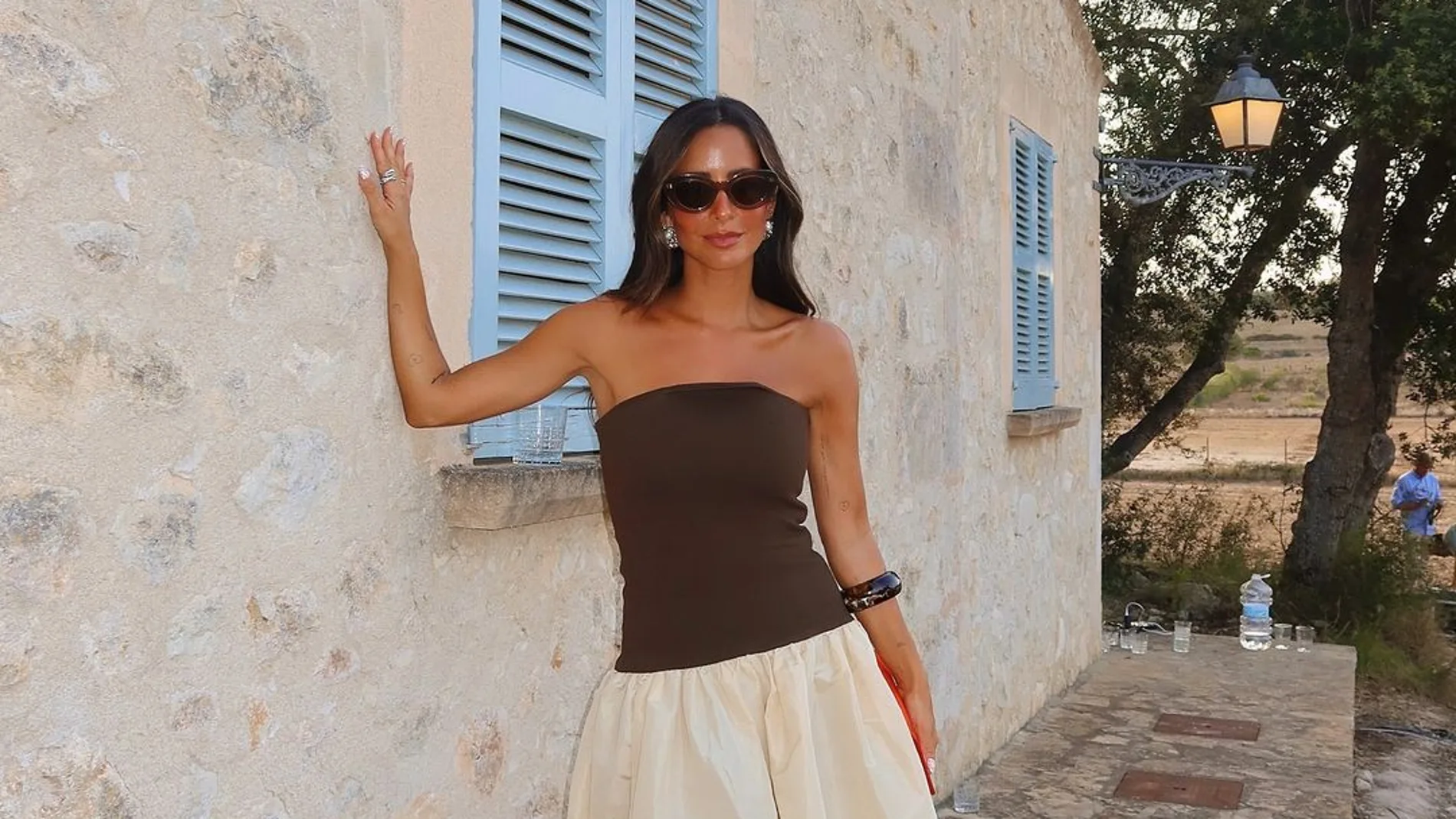 María Fernández-Rubíes con vestido IQ Collection.