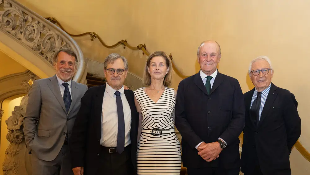 José Creuheras, Francisco Marhuenda, María Isabel Estany Puig, Enrique Lacalle y Ricardo Fernández Deu