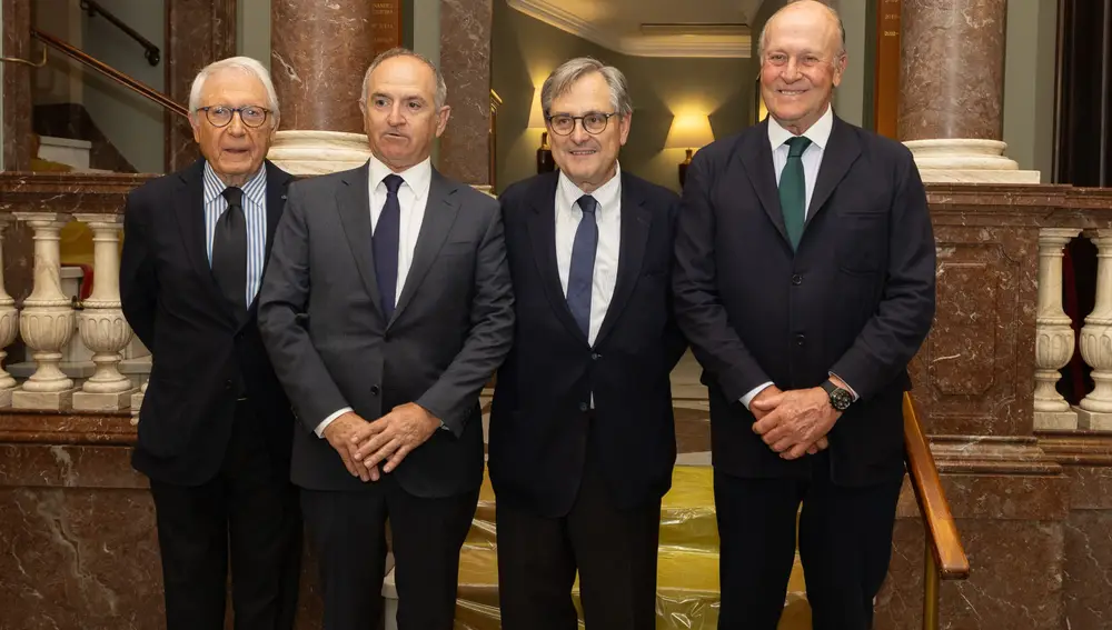 Ricardo Fernández Deu, Jesús María Sánchez García, Francisco Marhuenda y Enrique Lacalle