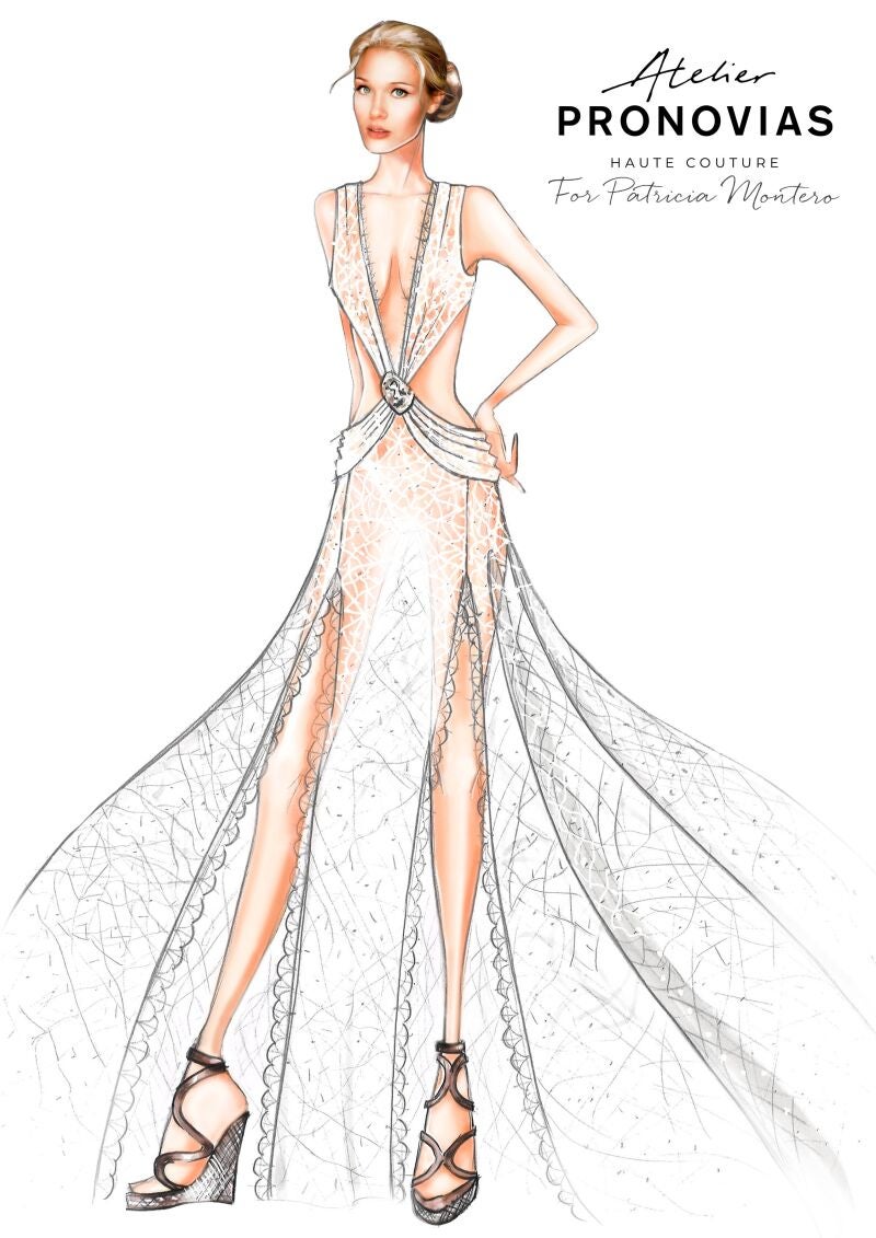 El vestido de la preboda.