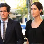 Sofía Palazuelo y su look en el funeral de Alejandro Fernandez de Araoz.