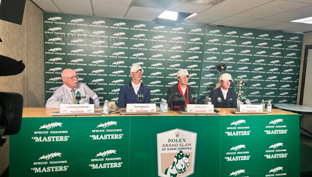 Rueda de prensa del Gran Premio de Spruce Meadows