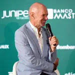 Adrian Newey, en su presentación con Aston Martin