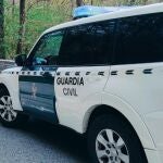 Vehículo de la Guardia Civil.