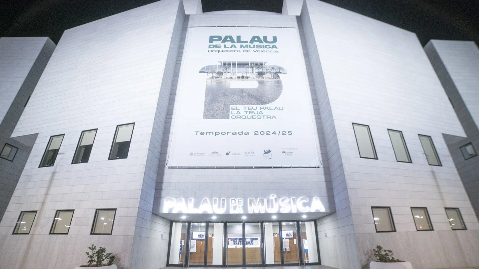 Imagen del Palau de la Música de Valencia