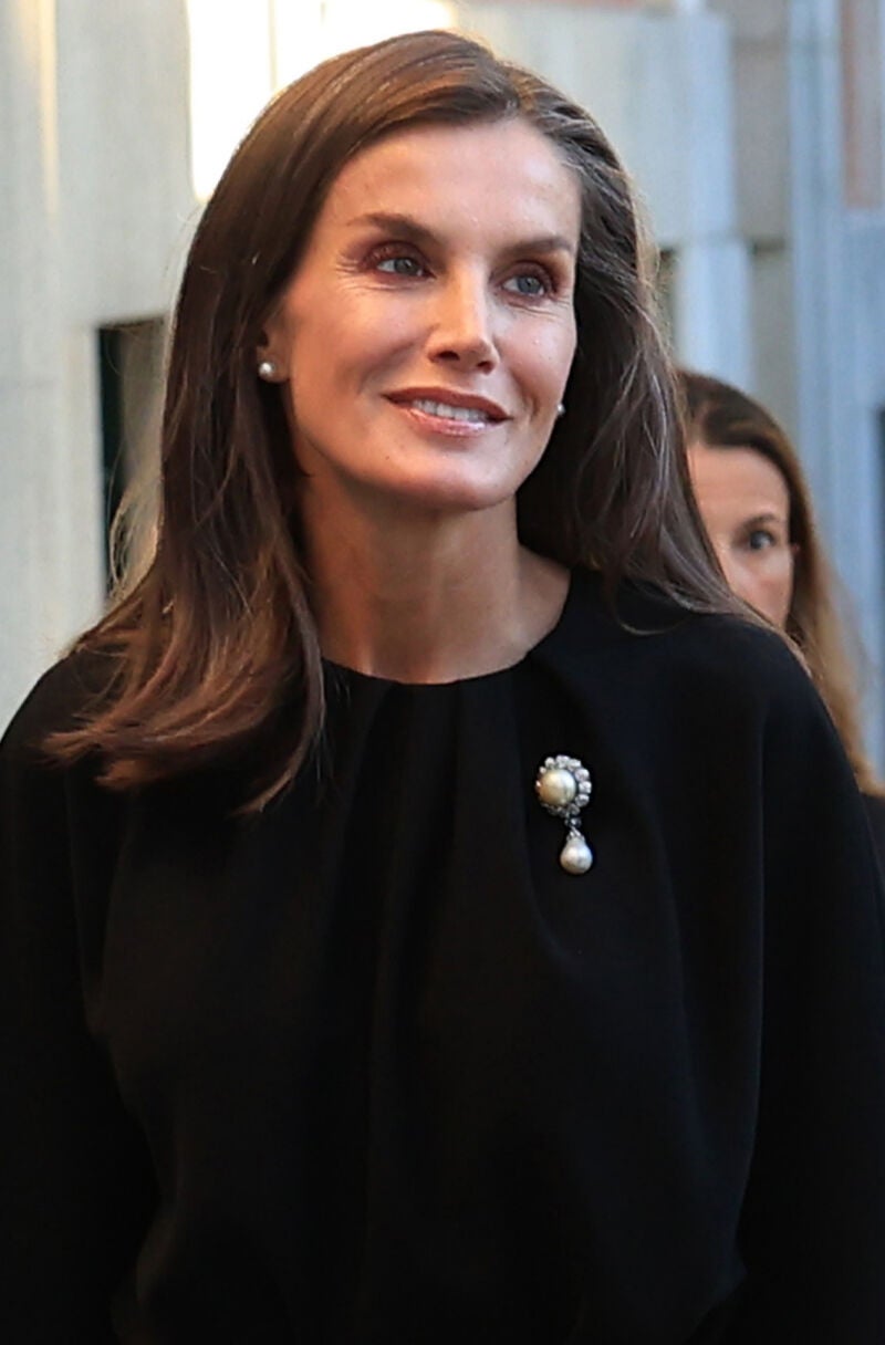 El broche que luce la Reina Letizia.