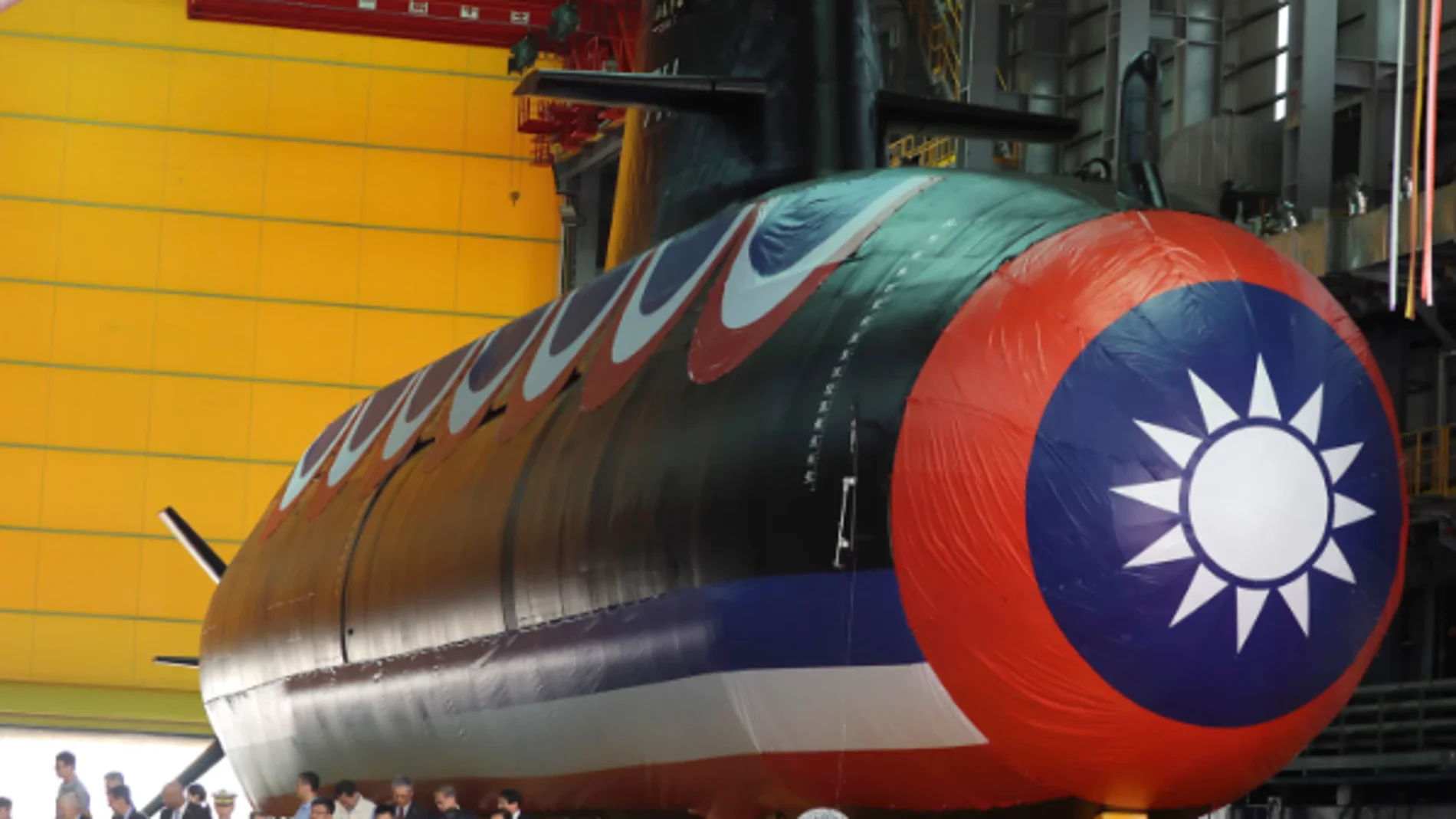 El primer submarino de Taiwán
