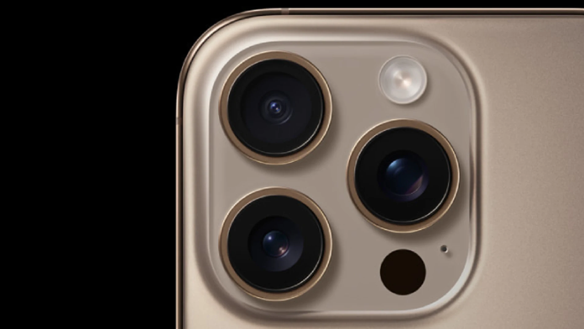 Cámaras del iPhone 16 Pro.