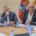 Junta de Gobierno de la Diputación de Segovia presidida por Miguel Ángel de Vicente