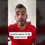 El famoso enfermero de TikTok revela cuánto dinero gana al mes y la cifra sorprende