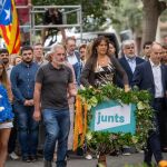 Diada.- Borràs (Junts) defiende que el independentismo no tiene "ningún derecho a rendirse"