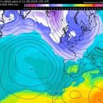 Confirmada la llegada de una masa de aire muy frío para la época a partir del jueves