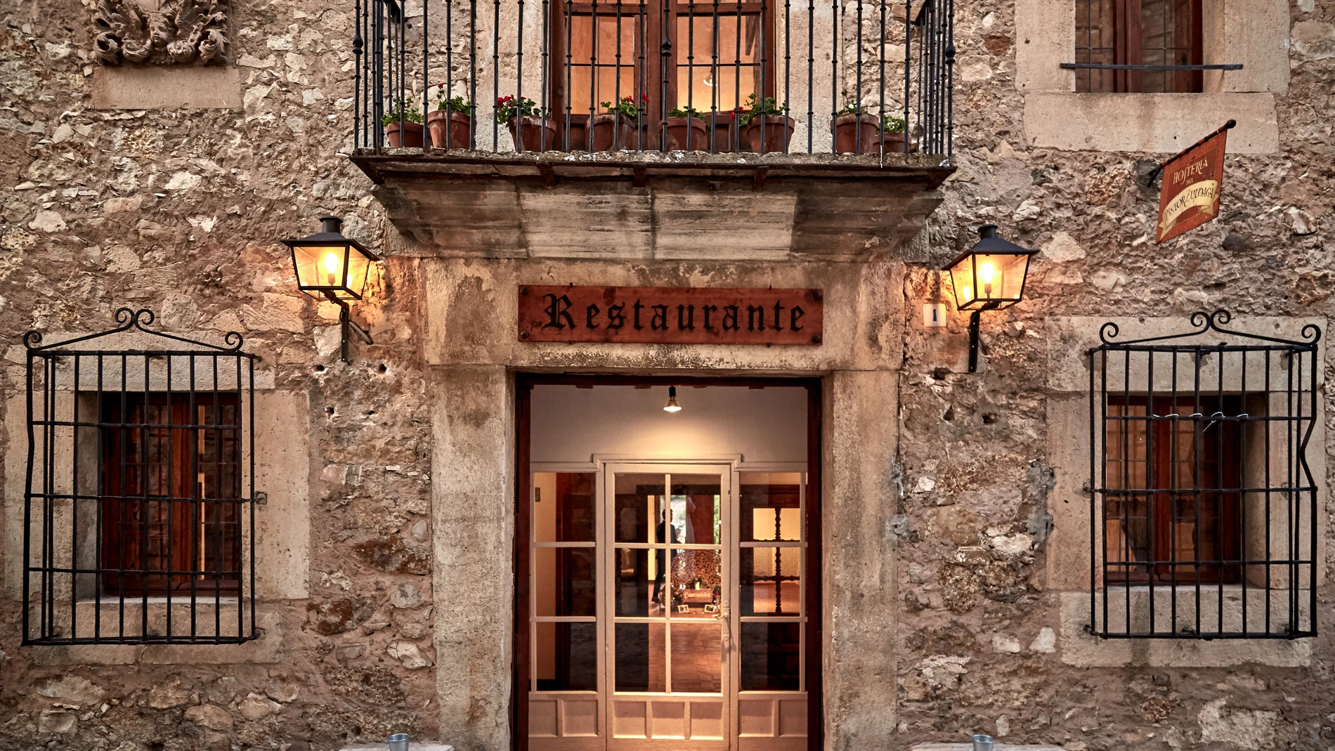 Restaurante "El Soportal" de la localidad segoviana de Pedraza