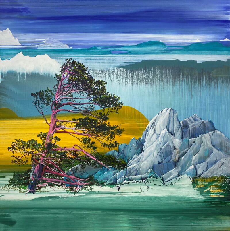 Landscapes. Óleo y acrílico sobre lienzo