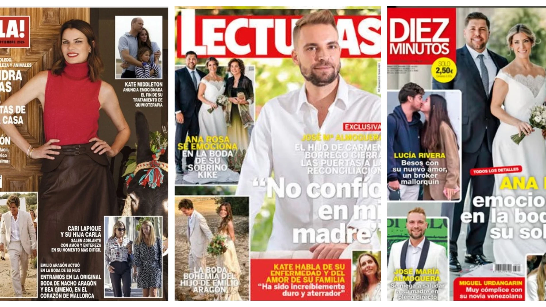 Portadas revistas del corazón 11 de septiembre 2024