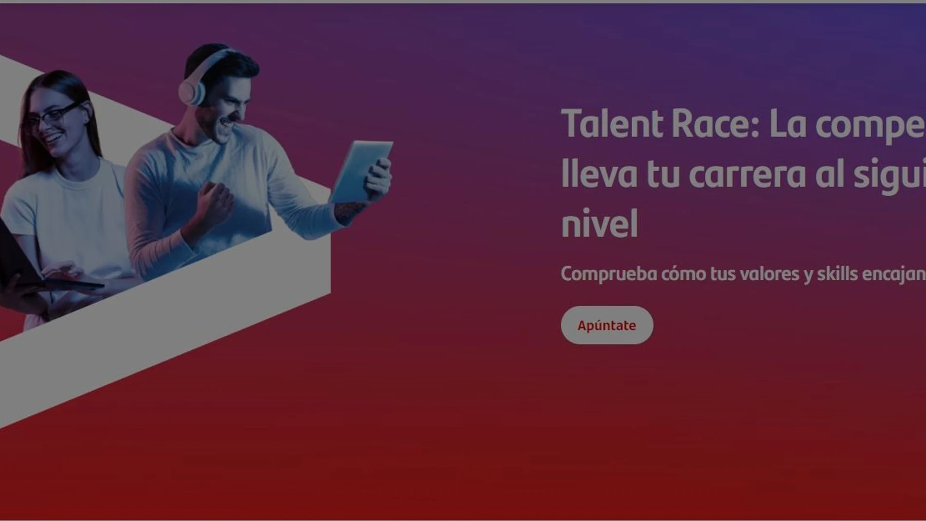 Convocatoria Talent Race de Universia.
