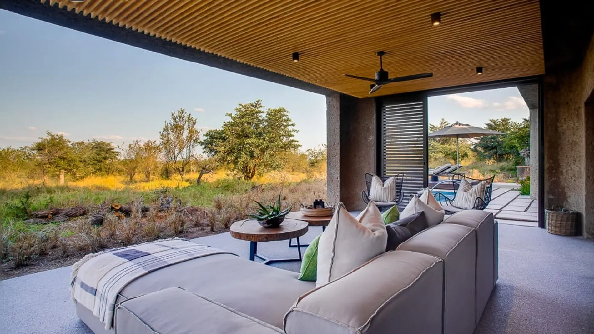 Sabi Sabi Earth Lodge, descrito por National Geographic como uno de los lodges más únicos del mundo