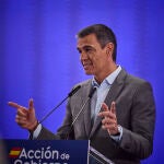El presidente del Gobierno, Pedro Sánchez