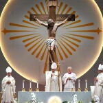 El Papa Francisco durante su estancia en Singapur