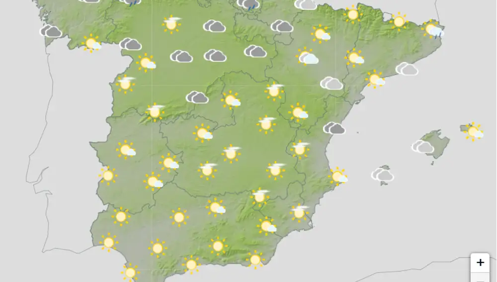 Previsión del tiempo para hoy, 12 de septiembre de 2024.